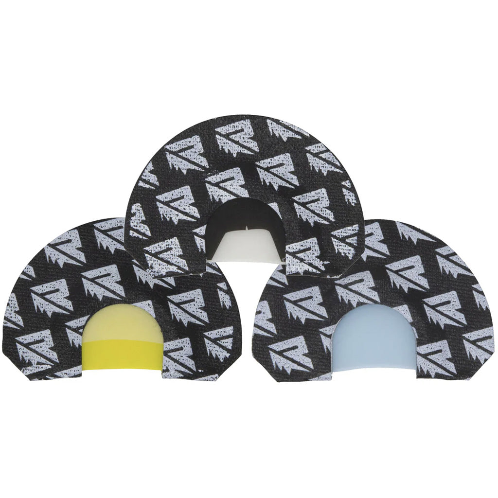 Riven Origin Series Diaphragm Calls Combo Pack Single Lady, Black Ice, Stratum