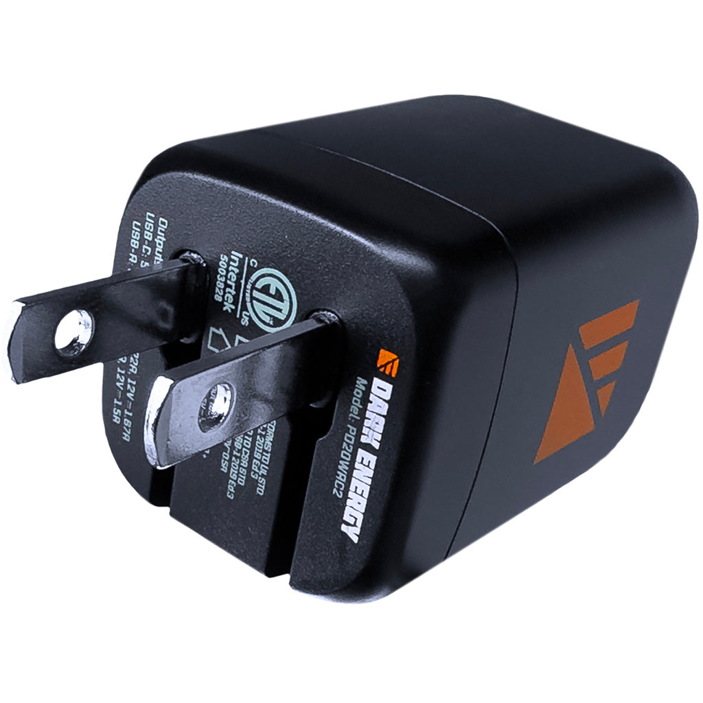 Dark Energy PD 20W Wall Adaptor Black