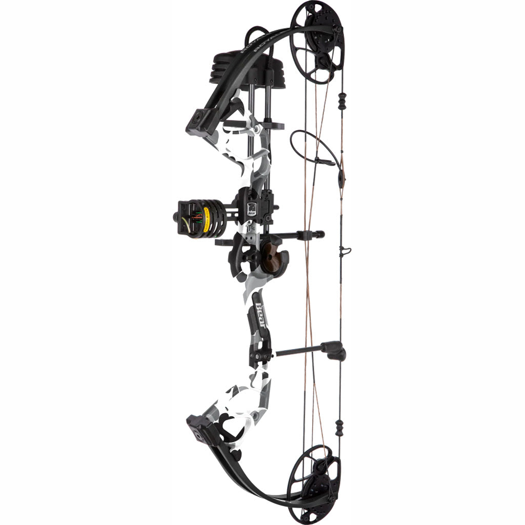 Bear Royale RTH Bow Package Fred Bear Whiteout/Black 50 lbs. RH