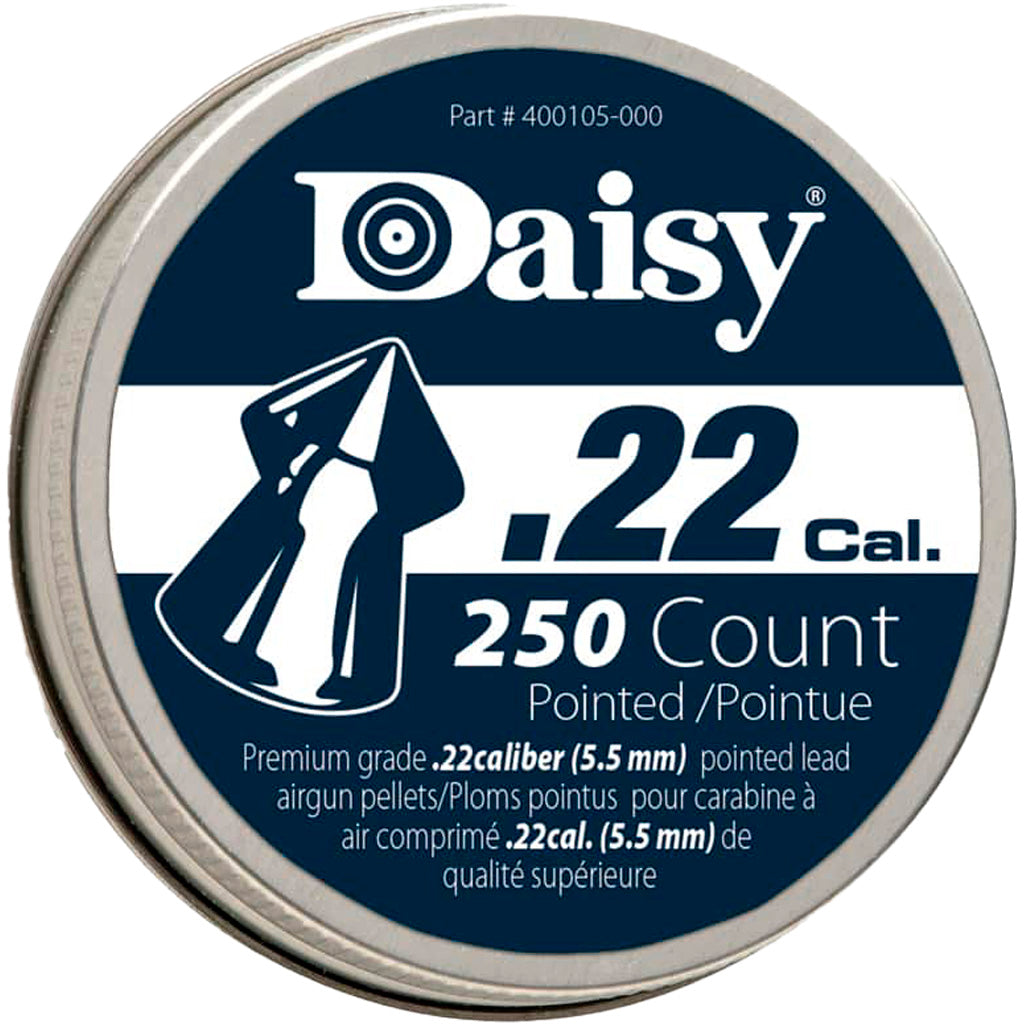 Daisy PrecisionMax Pointed Pellets .22 cal 250 ct.