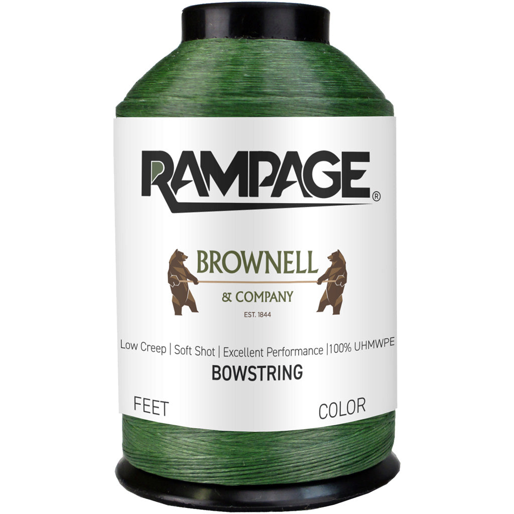 Brownell Rampage Bowstring Material Hunter Green 1/8 lb.