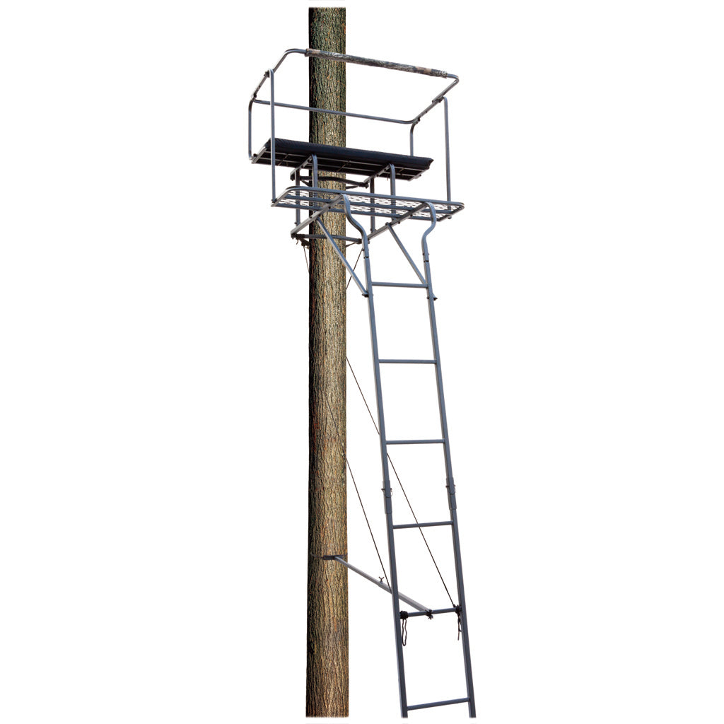 Big Dog Big Bud Ladder Stand Two Man 15 ft.