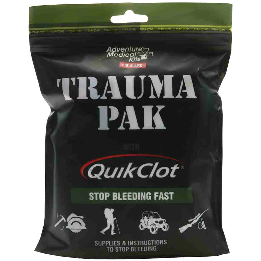 Adventure Trauma Pak First Aid Kit with QuikClot