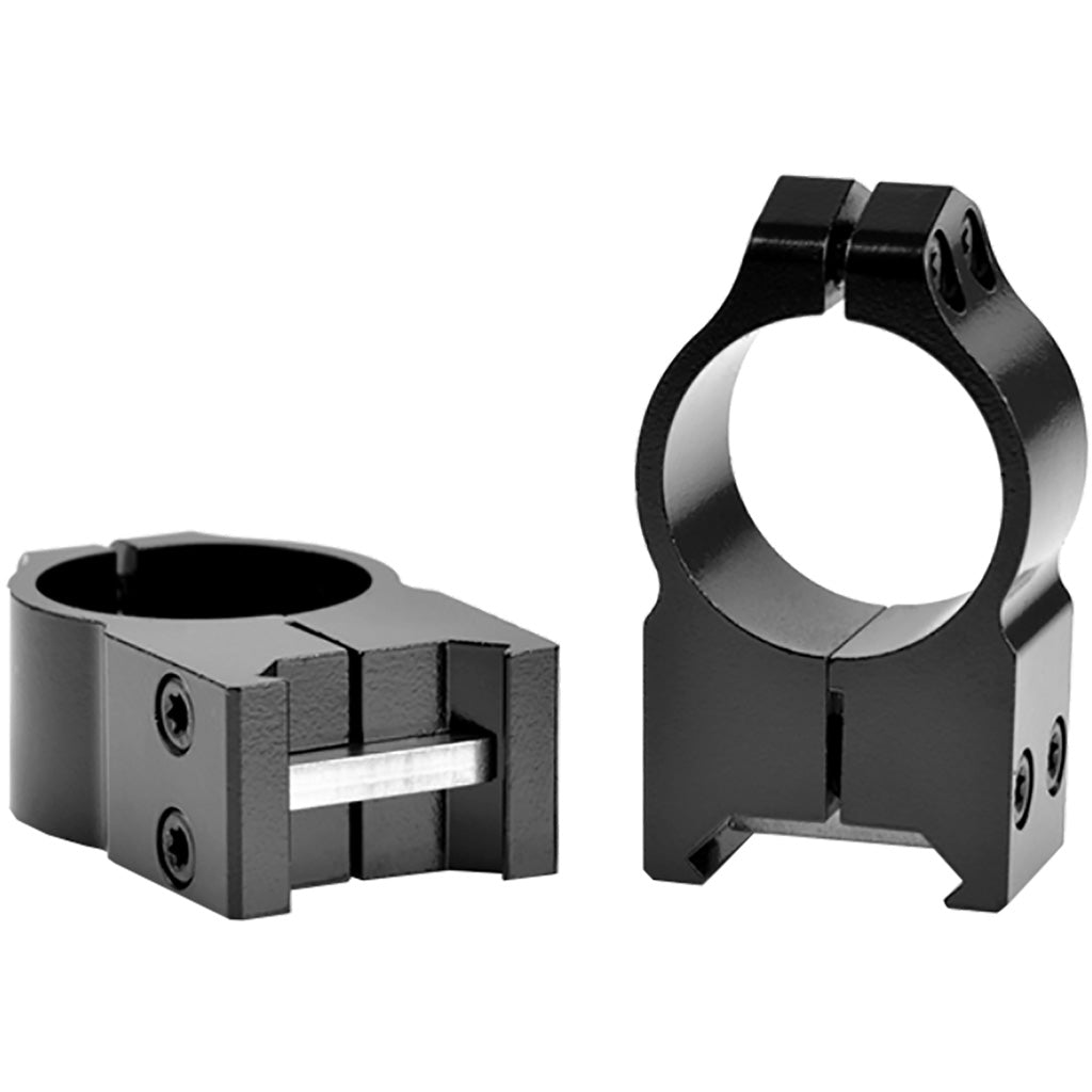 Warne Maxima Vertical PA Scope Rings Gloss Black 1 in. High