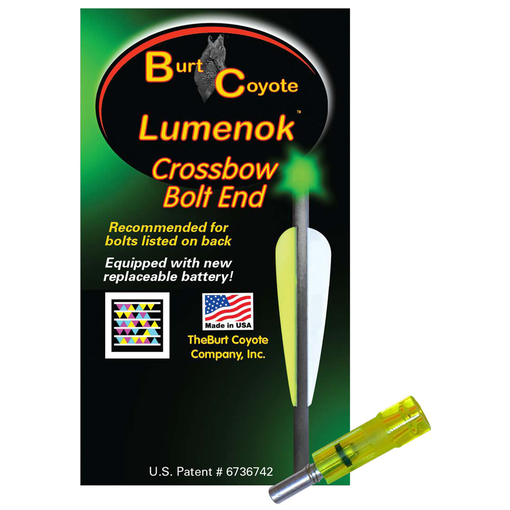 Lumenok Crossbow Nocks Green Flat Easton/Beman 3 pk.