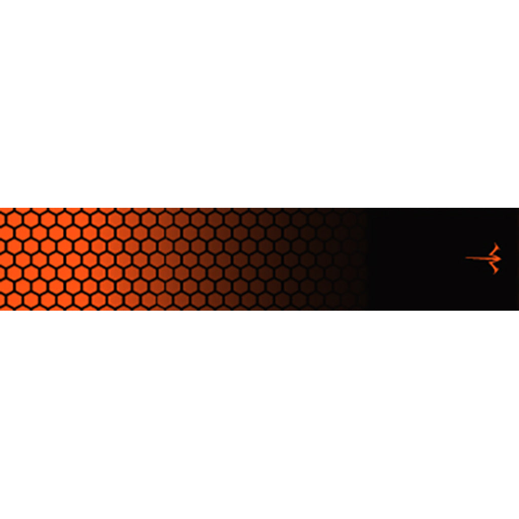 White Water Archery Honeycomb Fade Arrow Wraps Fade Orange 5 in. x 1.125 in. 15 pk.