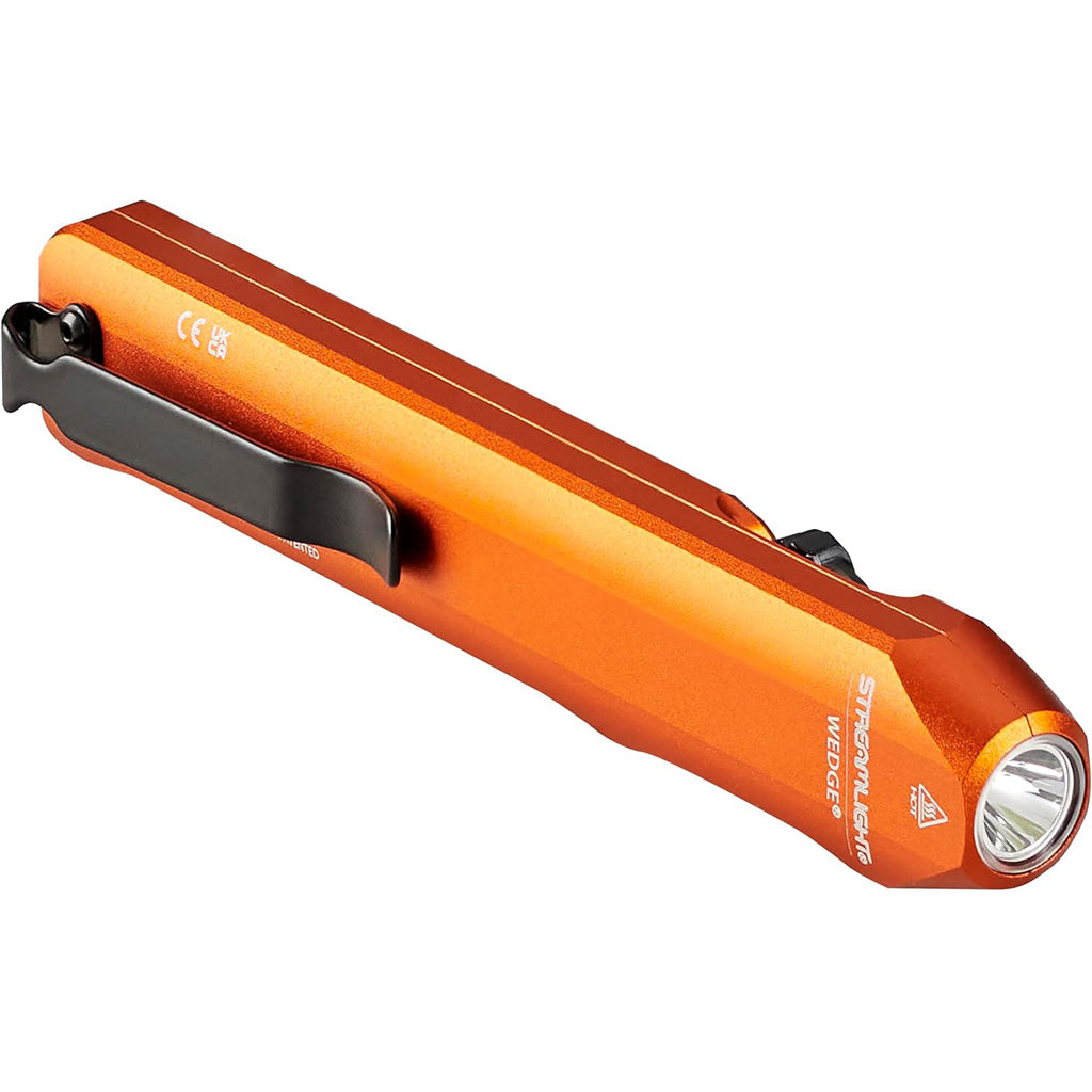 Streamlight WedgeXT Flashlight 1000 Lumen Orange w/Cable