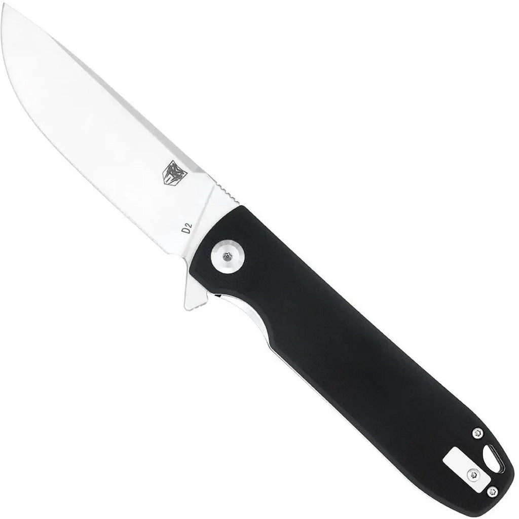 CobraTec Tank G-10 Folder Knife Folding Blade Black