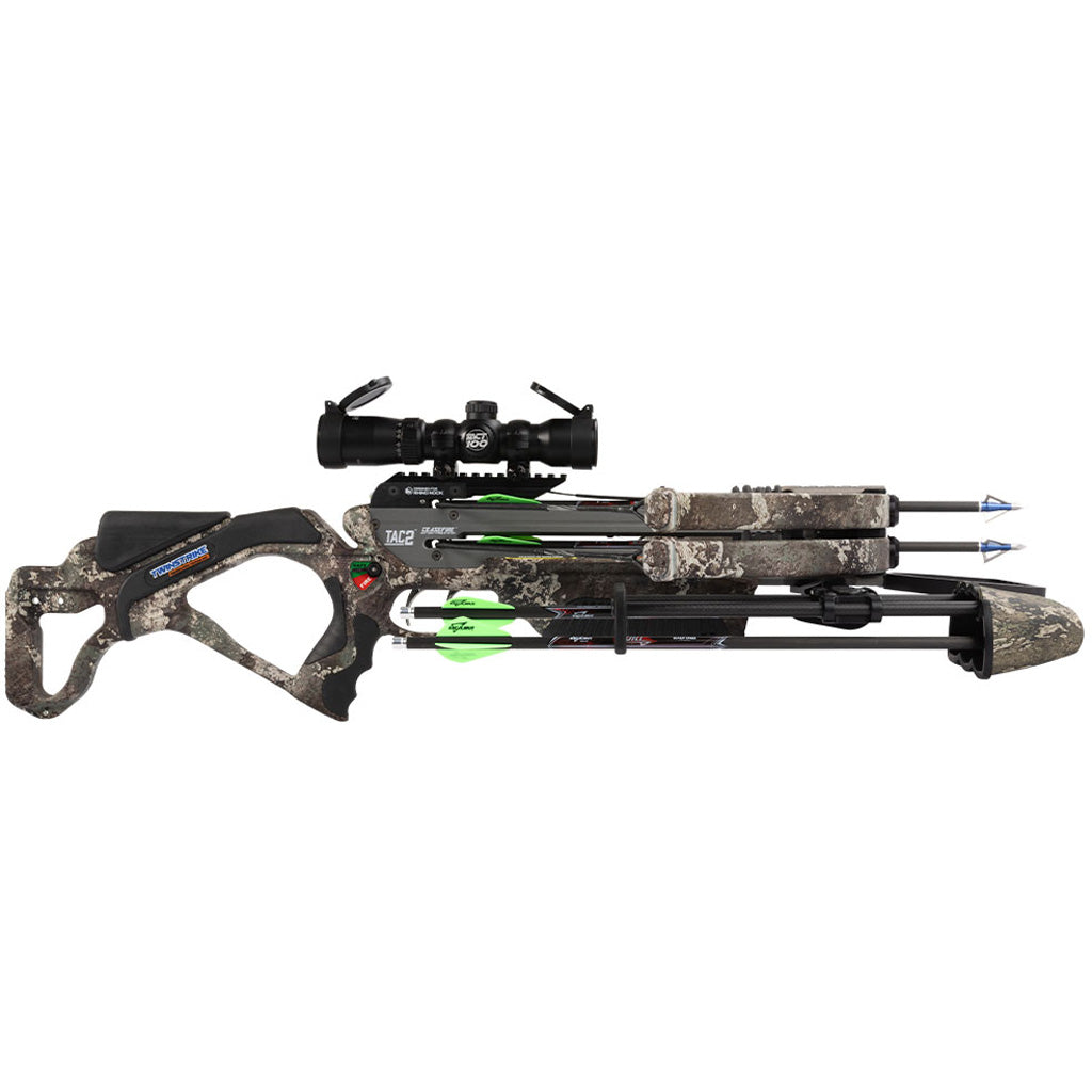 Excalibur TwinStrike TAC2 Crossbow Package Strata w/Tact100 Scope & Charger EXT
