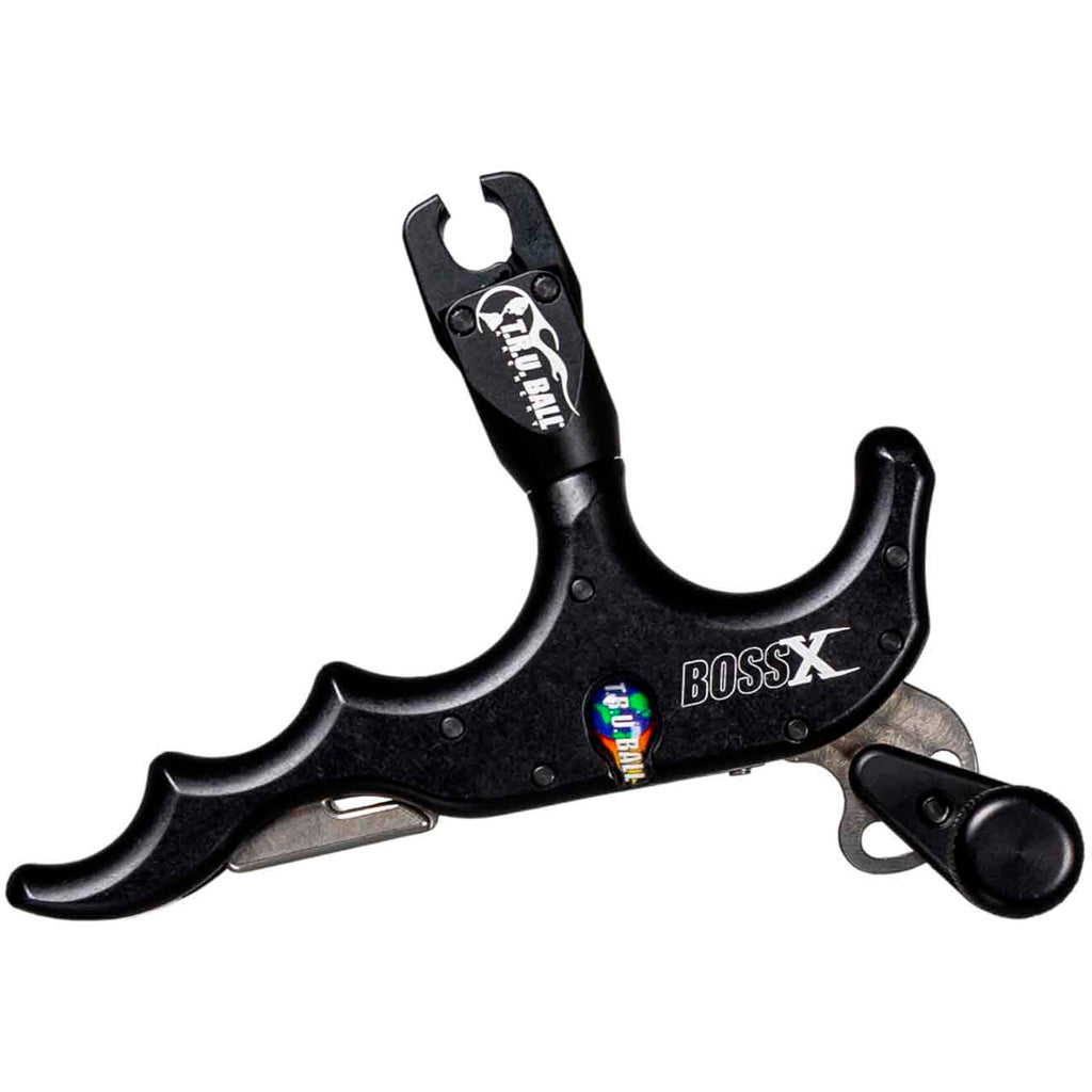 Tru Ball Boss X Release Black 4 Finger