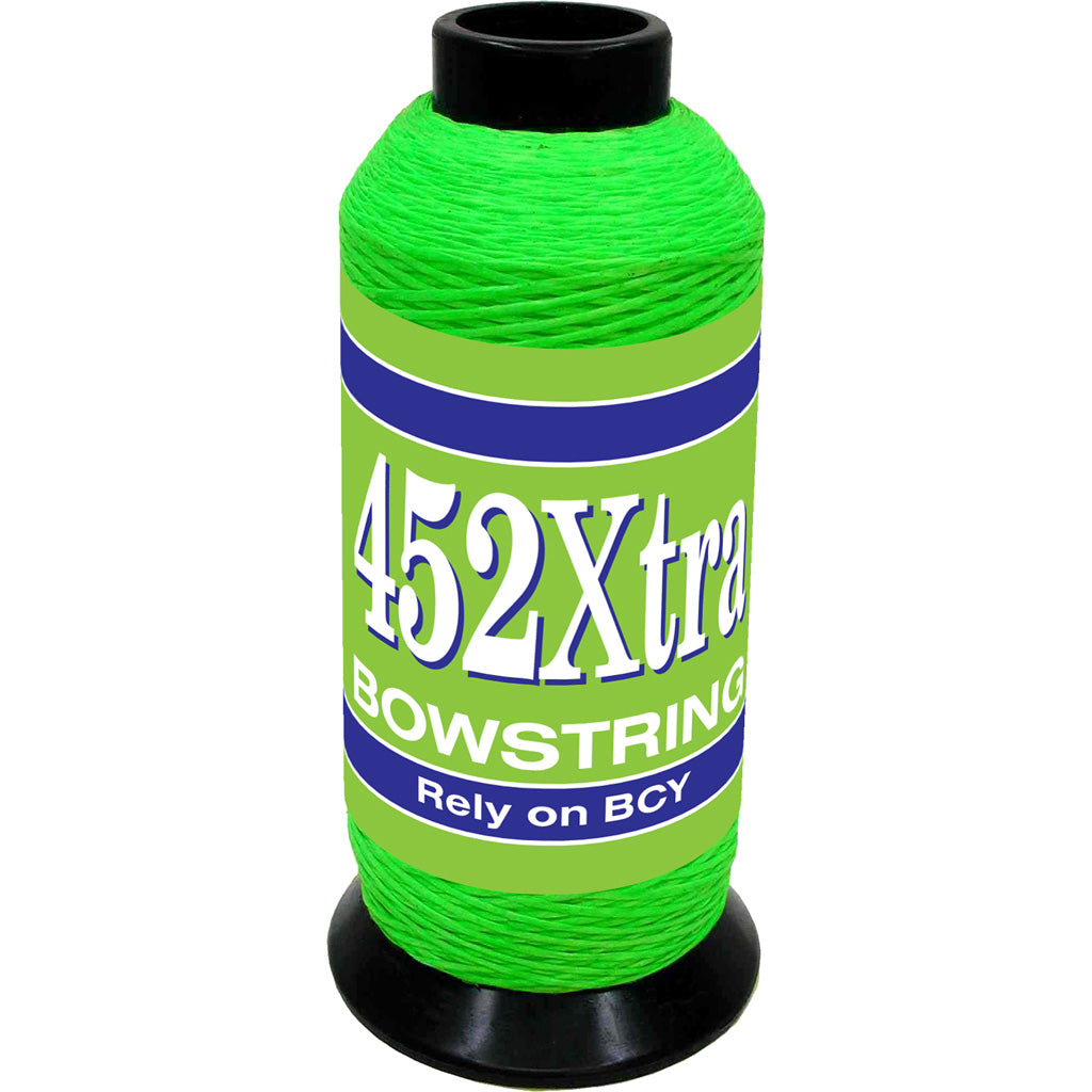 BCY 452Xtra Bowstring Material Flo Green 1/8 lb.