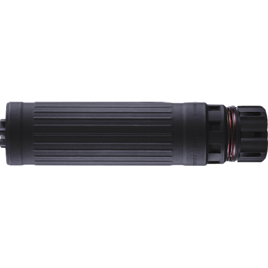 Dead Air Defense CT5P Patrol Suppressor 6mm/5.56 w/Keymo Gov BLK & DA115GOV 1/2x28Keymicro