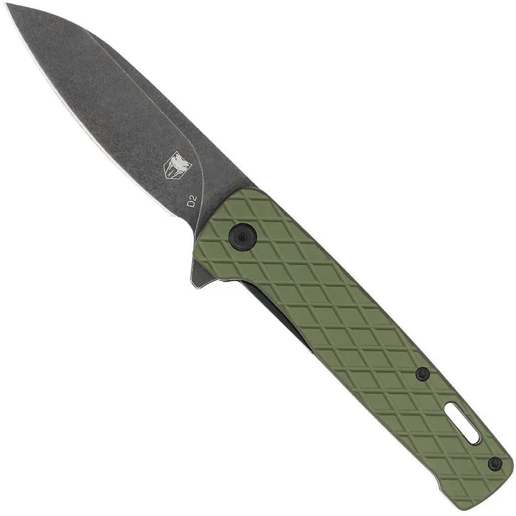 CobraTec Gator Knife Folding Blade OD Green