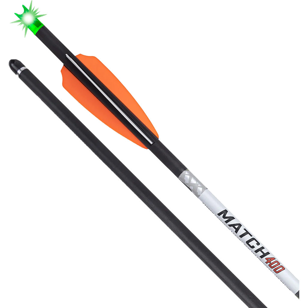 Wicked Ridge Match 400 Alpha-Brite Carbon Arrows 20 in. Green 3 pk.