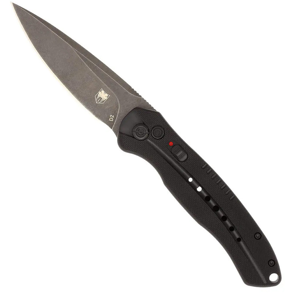 CobraTec Diablo Auto Deploy Knife Auto Deploy Switchblade Black