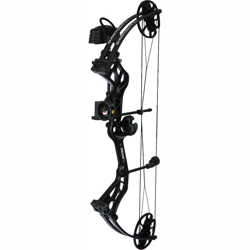 Bear Shootout RTH Bow Package Black 50 lbs. RH