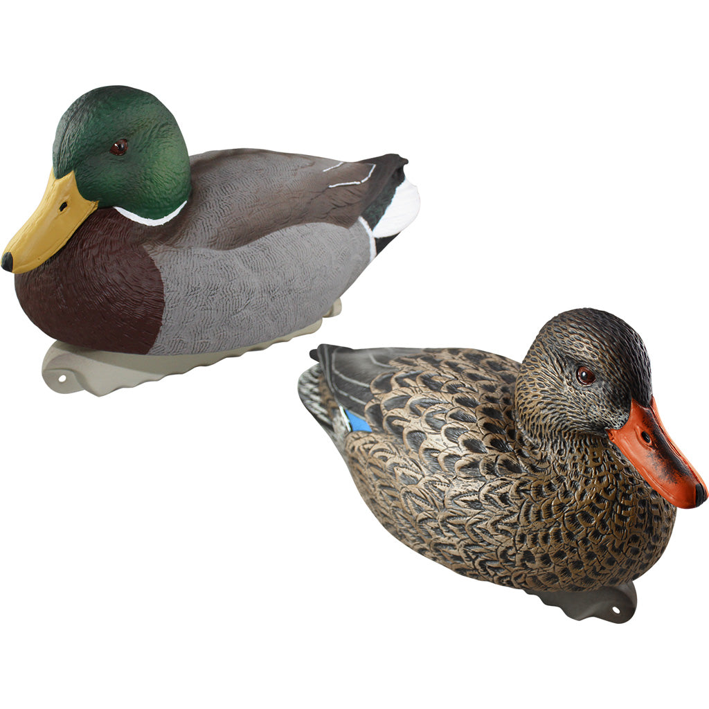 Cupped Finishing Mallards Decoys 6 Drakes 6 Hens