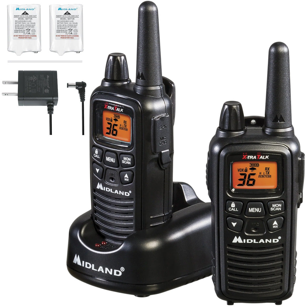 Midland LXT600VP3 Two-Way Radio 2 pk.