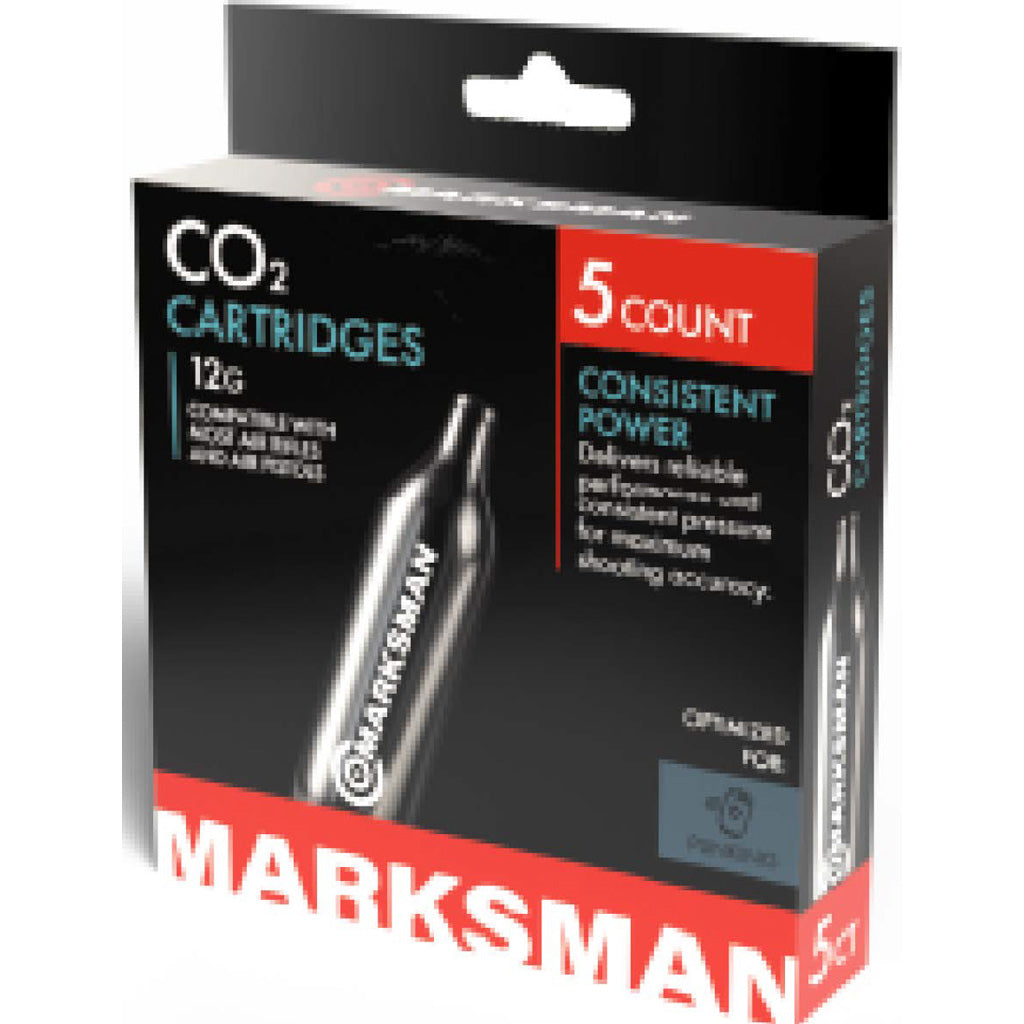 Marksman CO2 Cartridges 12g. 5 ct.