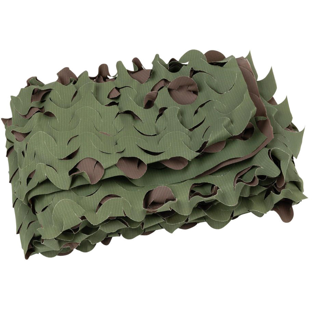 Allen Die-Cut Camo Blind Material 10'x58"" Olive & Brown