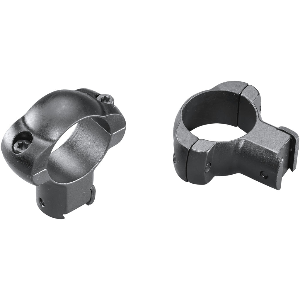 Weaver Grand Slam Rimfire Steel Rings Matte Black 1"" .22 Style XHigh Clamshell Pack