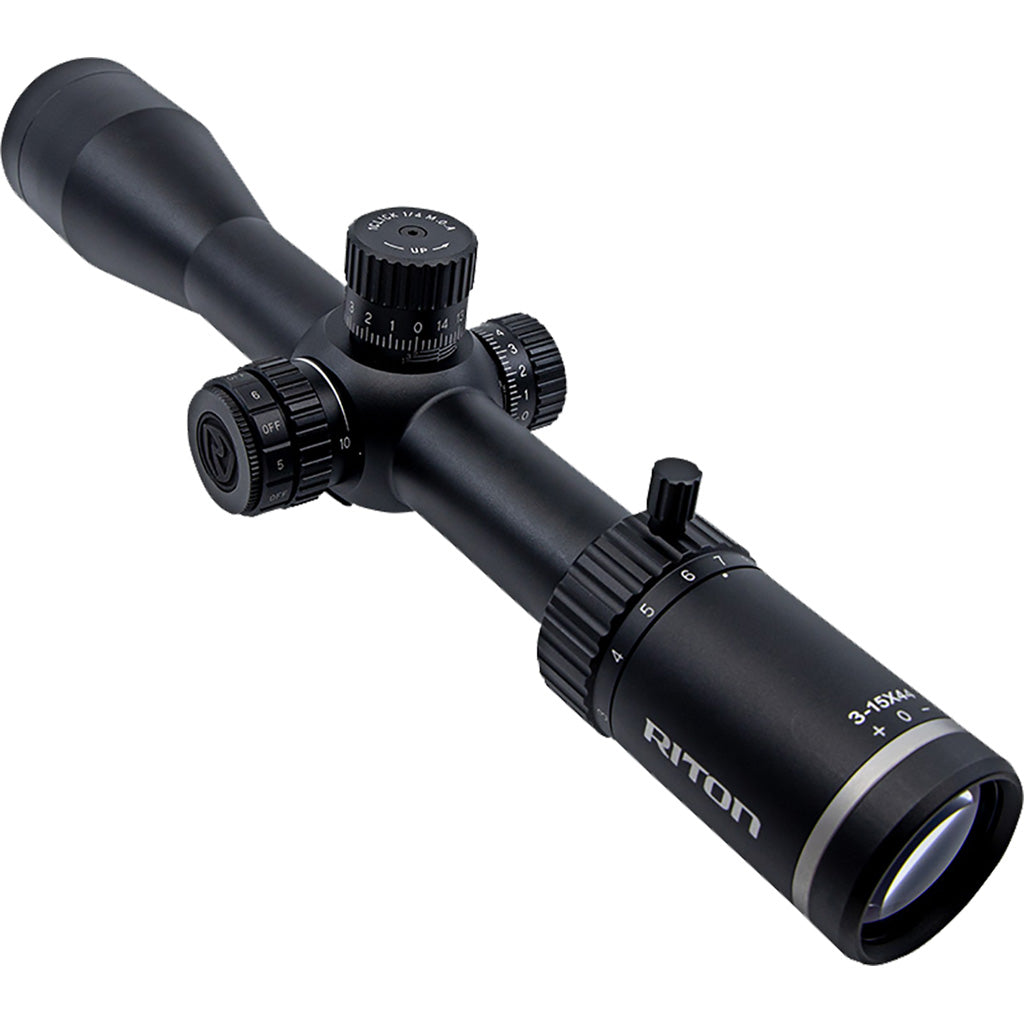 Riton X3 Conquer Rifle Scope 3-15x44mm Black PDTR Reticle