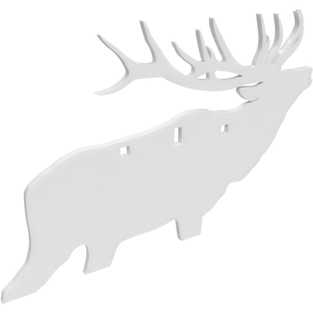 Birchwood Casey Ar500 Silhouette 3-Hole Elk 3/8""
