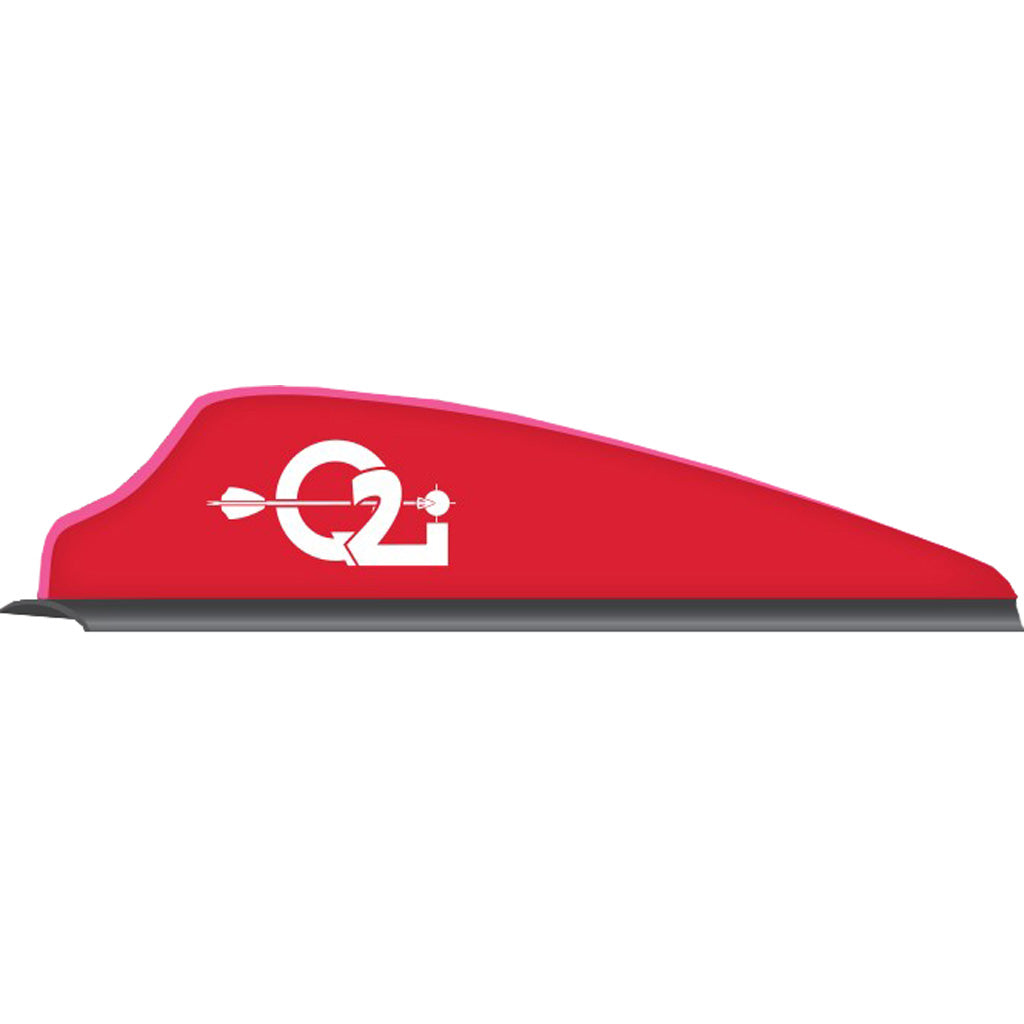 Q2i Zeon Fusion X-II Vanes Red 2.1 in. 50 pk.