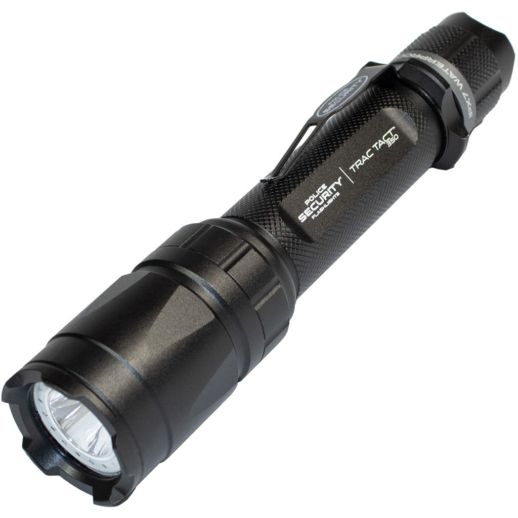 Police Security Trac Tact Flashlight 350 Lumen with UV
