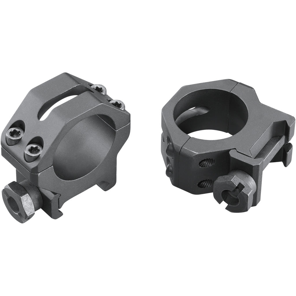 Weaver Tactical 4Hole Picatinny Ring Matte Black 1"" Medium Clamshell Pack