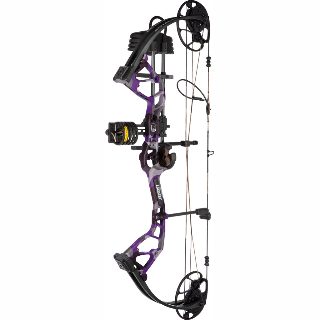 Bear Royale RTH Bow Package Fred Bear Twilight/Black 50 lbs. LH