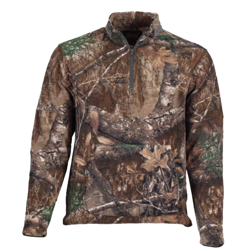 Gamehide Trekker 1/4 Zip Jacket Realtree Edge Medium