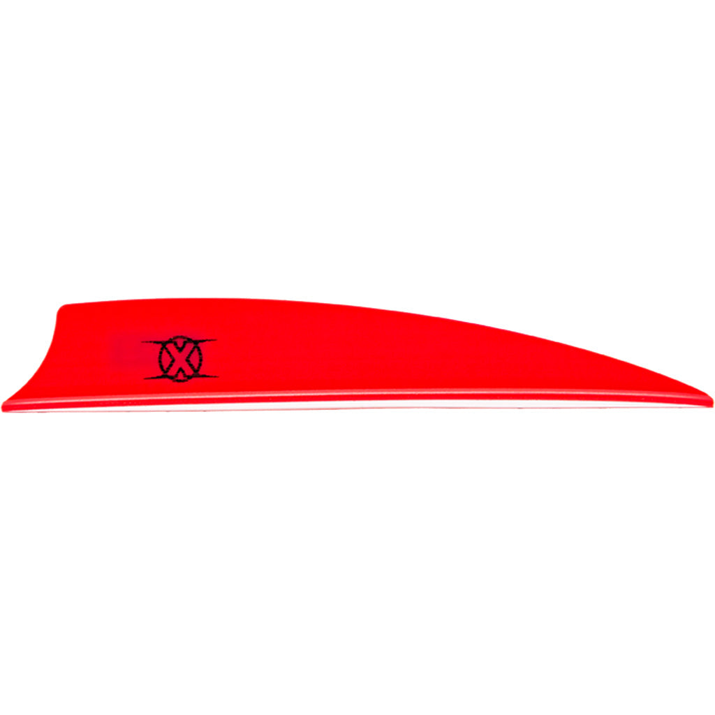Bohning X Vanes Shield Cut 3 in. Red 36 pk.