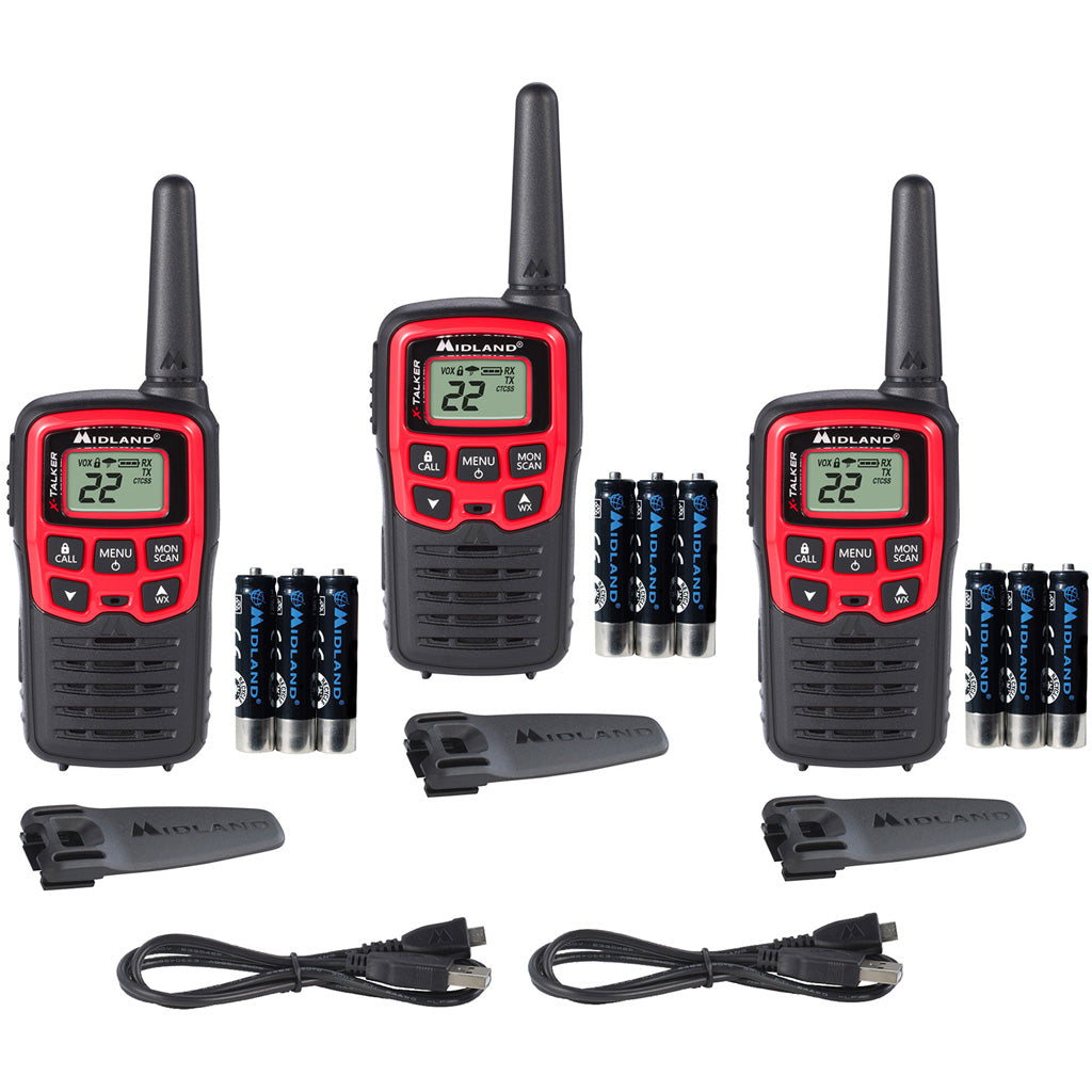 Midland X-Talker T31VP Two-Way Radio 3 pk.