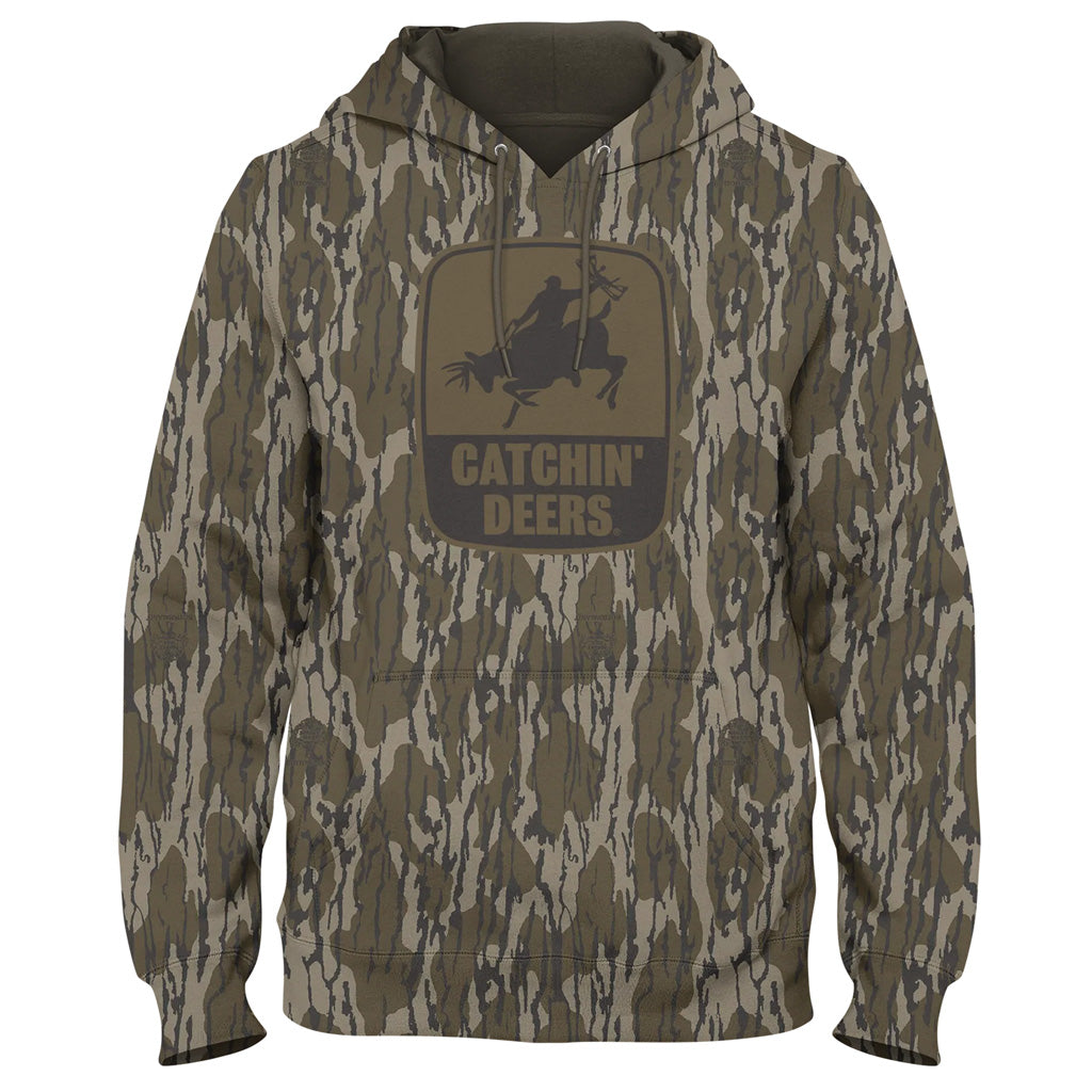 Catchin Deer Giddy-Up Hoodie Mossy Oak BOTTOMLAND Medium
