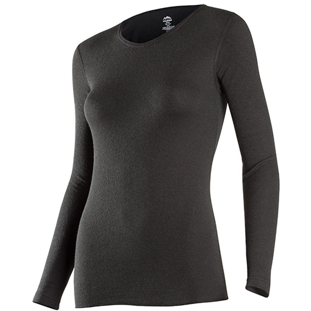 Cold Pruf Women's Basic Crew Baselayer Black Large
