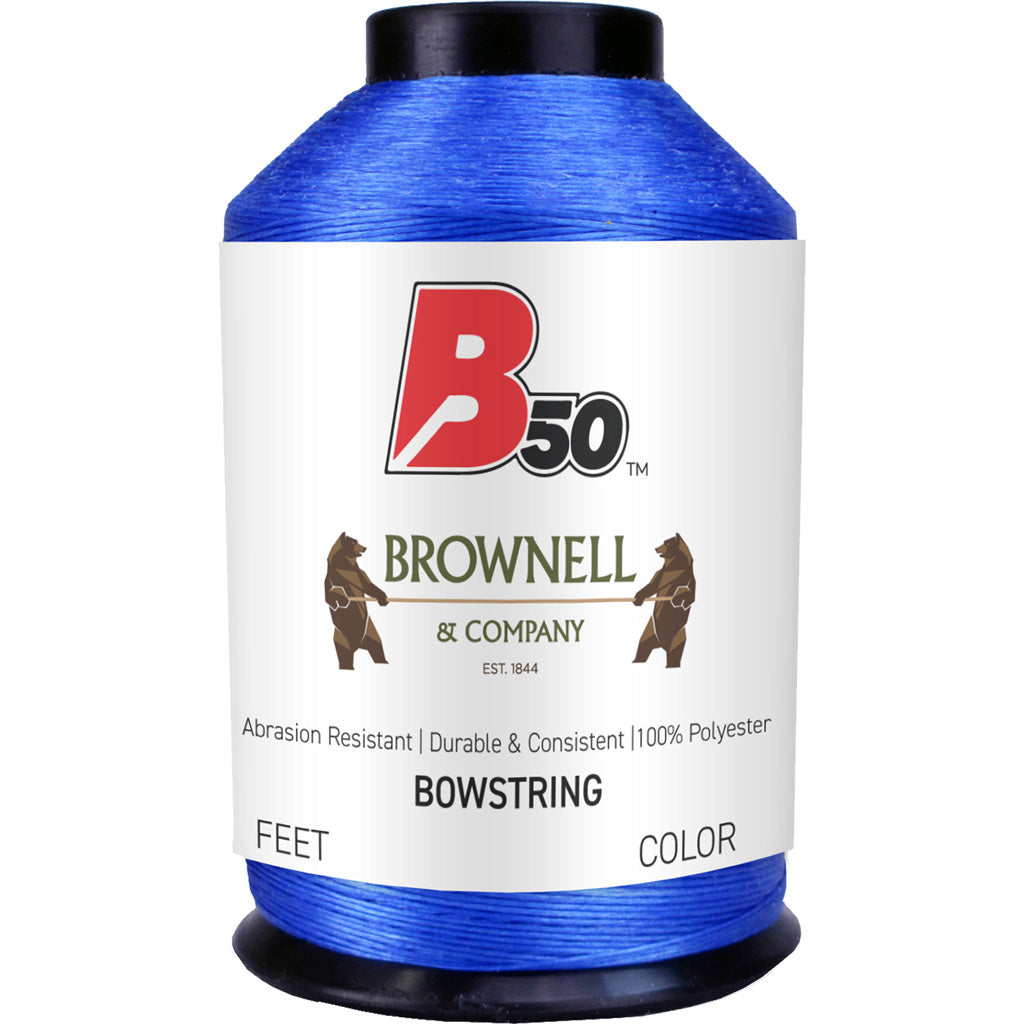 Brownell B50 Bowstring Material Blue 1/4 lb.