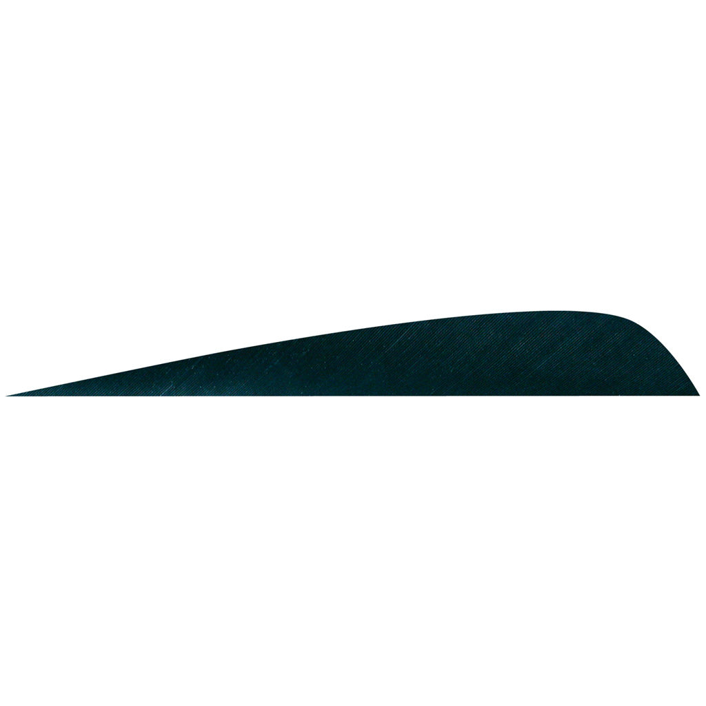 Gateway Parabolic Feathers Black 5 in. RW 12 pk.