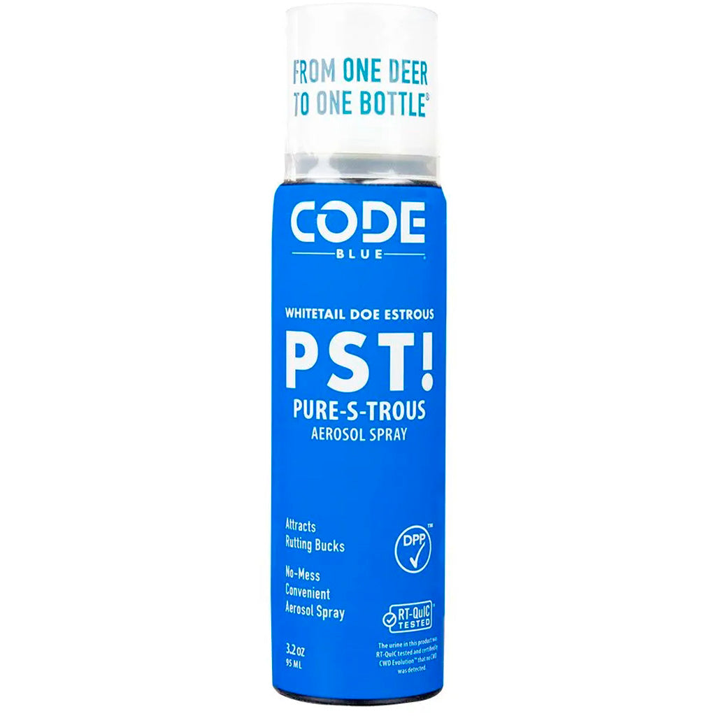 Code Blue Pst! Pure-s-trous Aerosol Spray 3.2oz