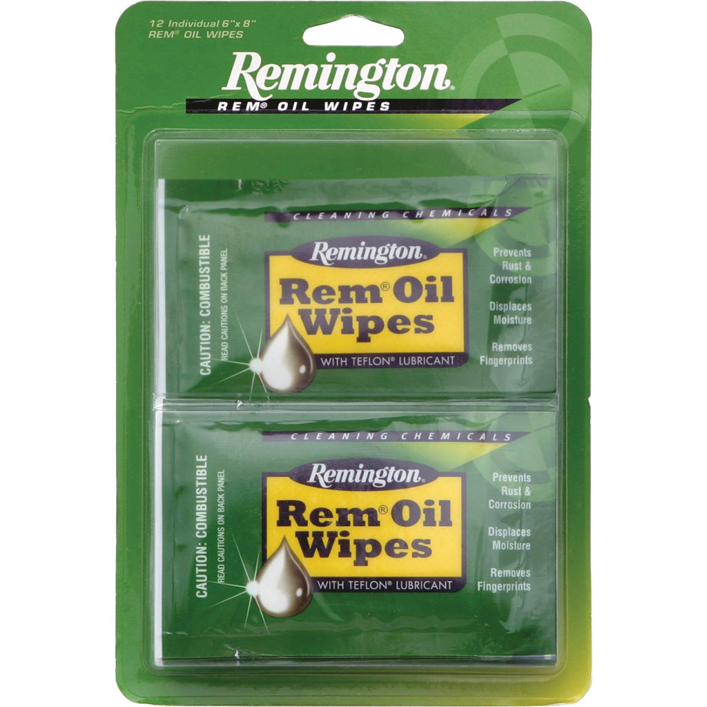 Remington Rem Oil 12 Pk. Wipes