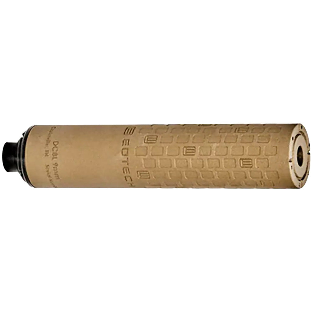 EOTech 9mm PCC Suppressor 9mm Tan w/ Direct Thread Mounting 1/2-28
