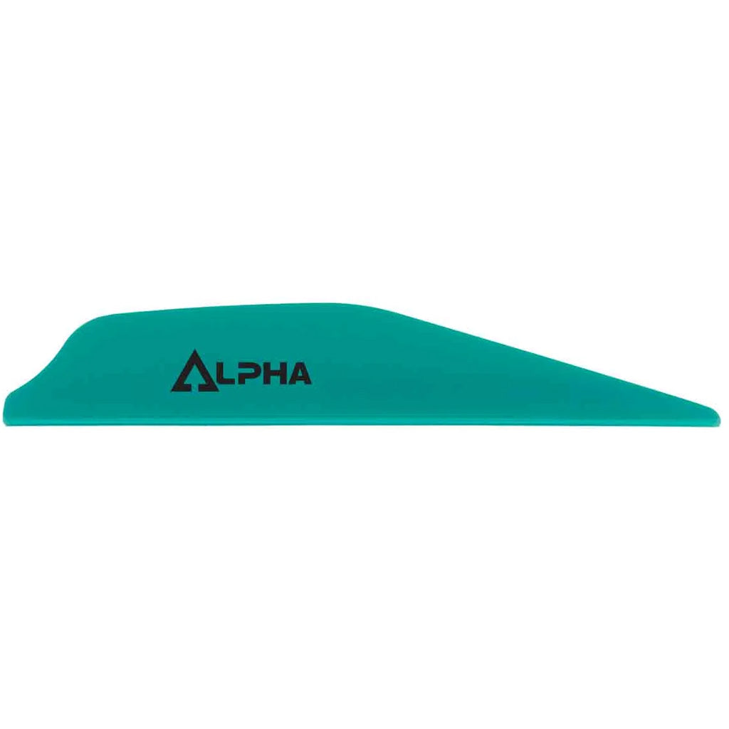 Bohning Alpha Vanes Teal 100 pk.