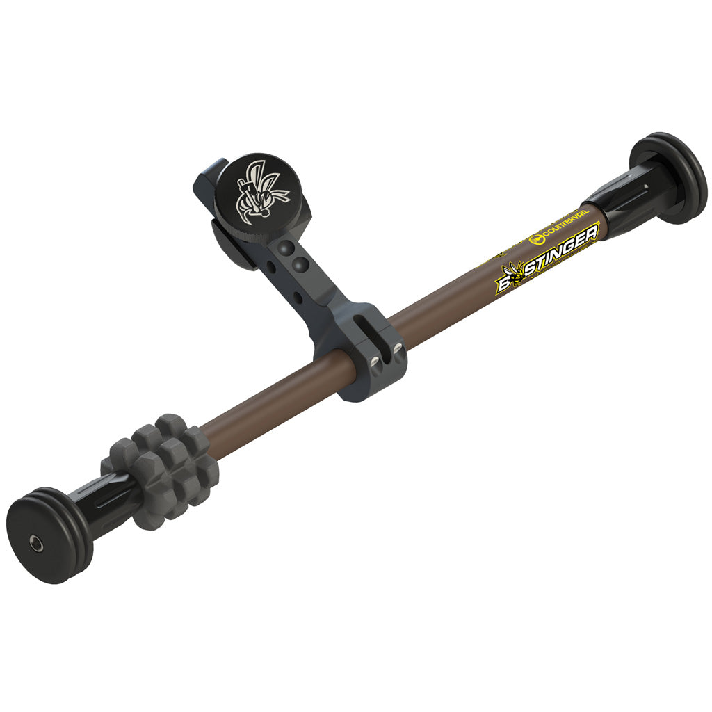 Bee Stinger MicroHex Counter Slide Stabilizer Dovetail Brown 12 in.