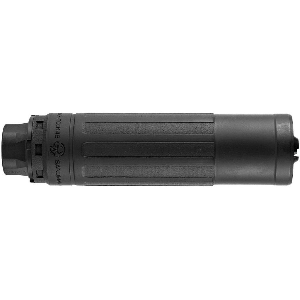 Dead Air Sandman X Supressor 7.62 w/ DA455 Xeno ADPT & DA130 5/8-24 3 Prong BLK