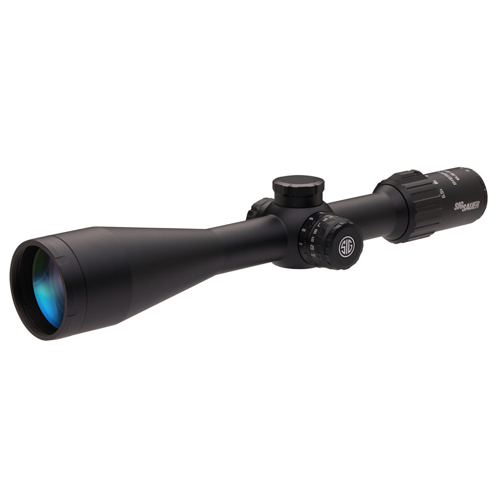 Sig Sauer Whiskey3 Rifle Scope 3-9x50mm Hellfire Quadplex Illum Reticle