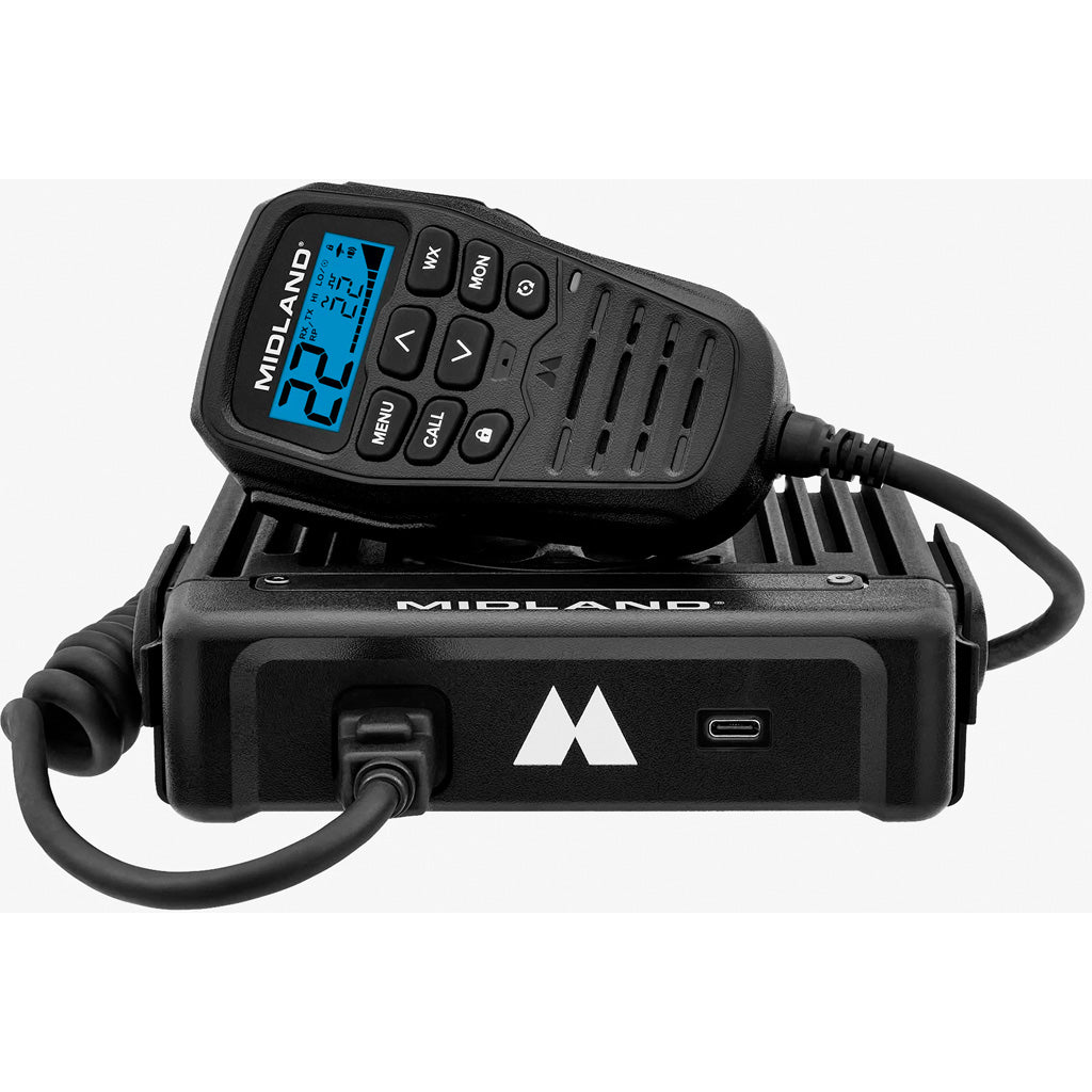 Midland 50 Watt Micro Mobile GMRS Radio IP67 Waterproof