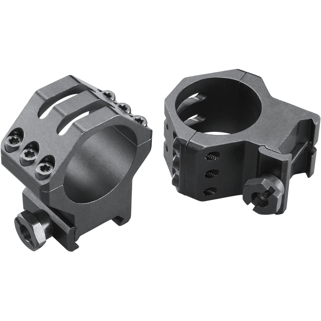 Weaver Classic 6Hole Skeleton Rings Matte Black 30mm Medium Clamshell Pack