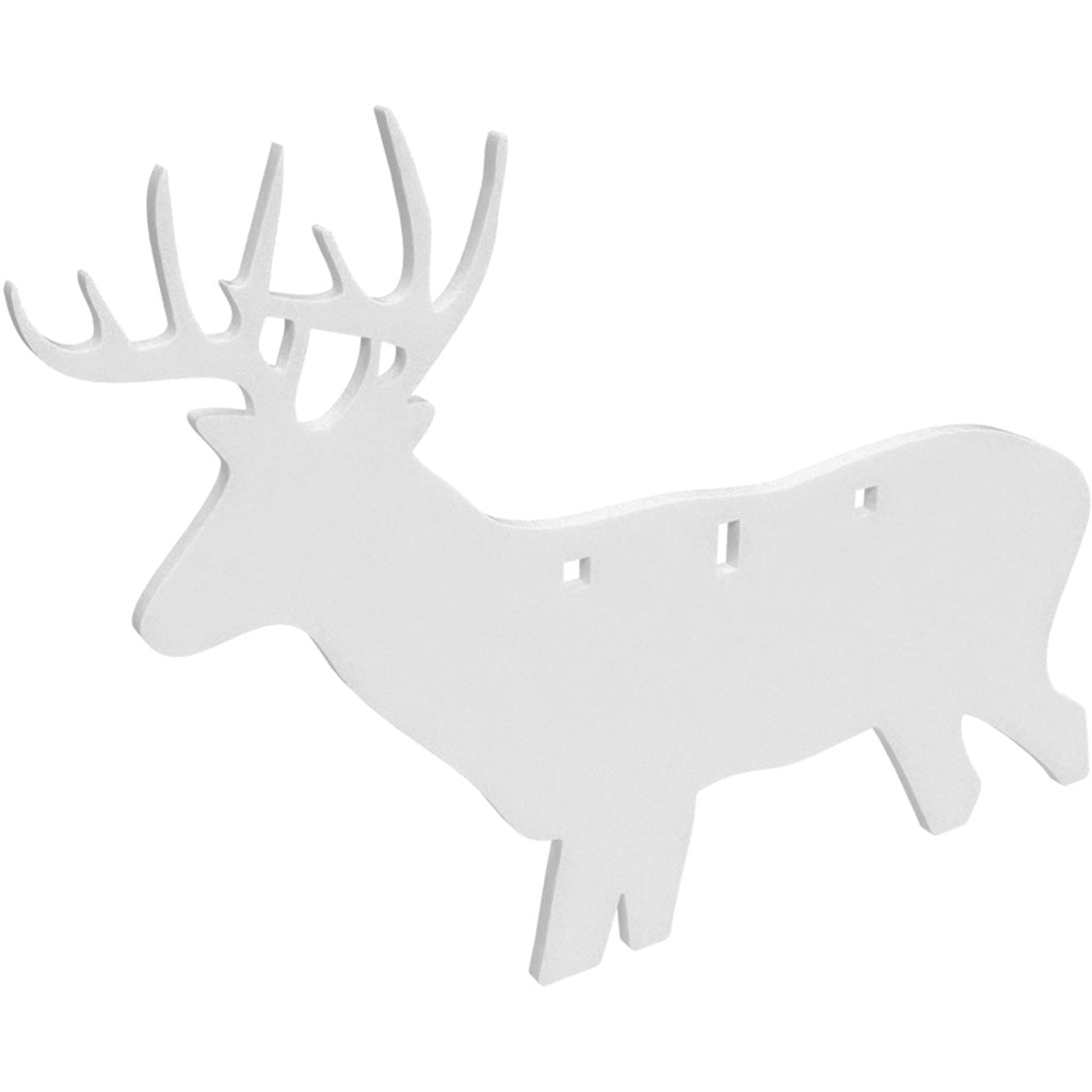 Birchwood Casey Ar500 Silhouette 3-Hole Deer 3/8""