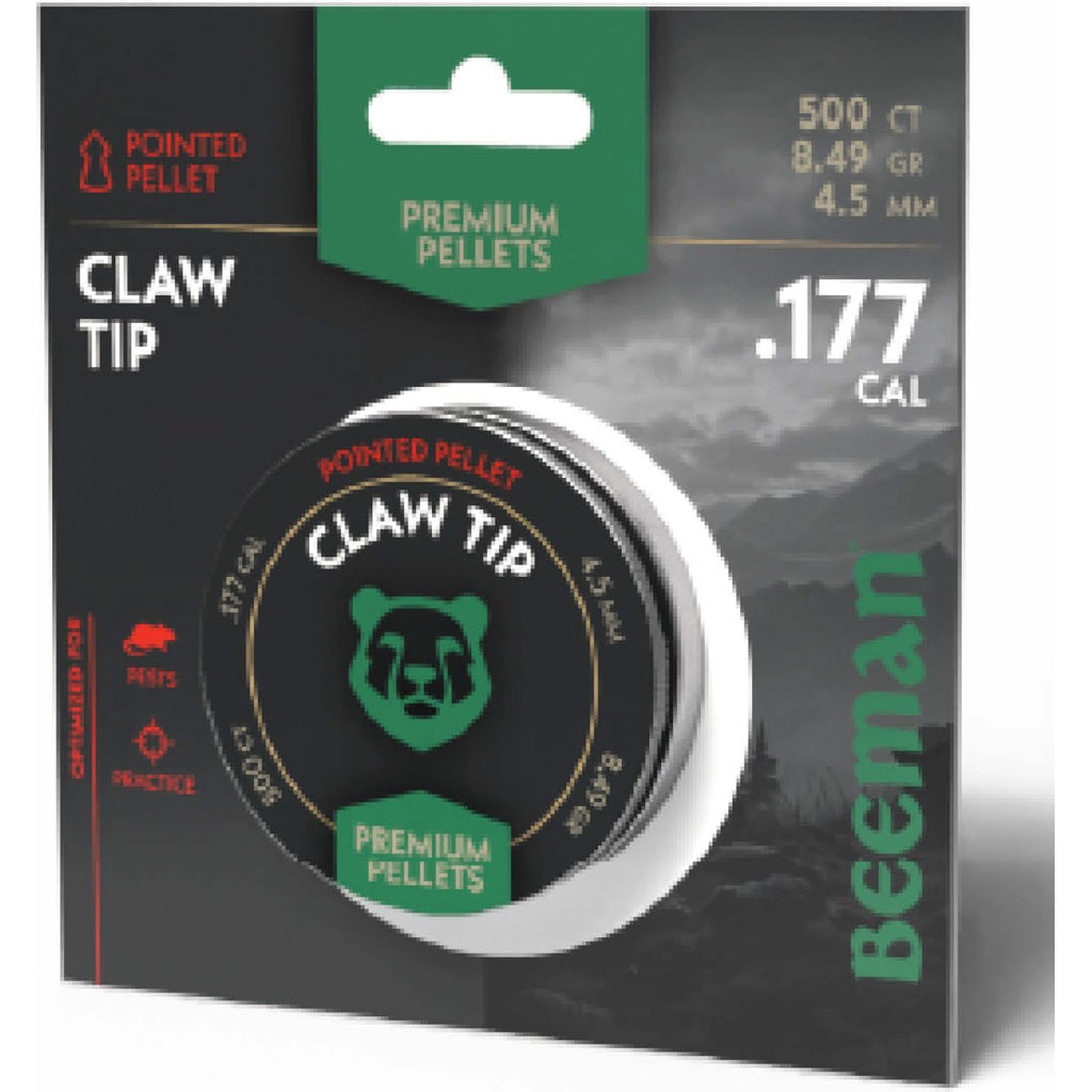 Beeman Claw Tip Pointed Pellets .177 500 ct.