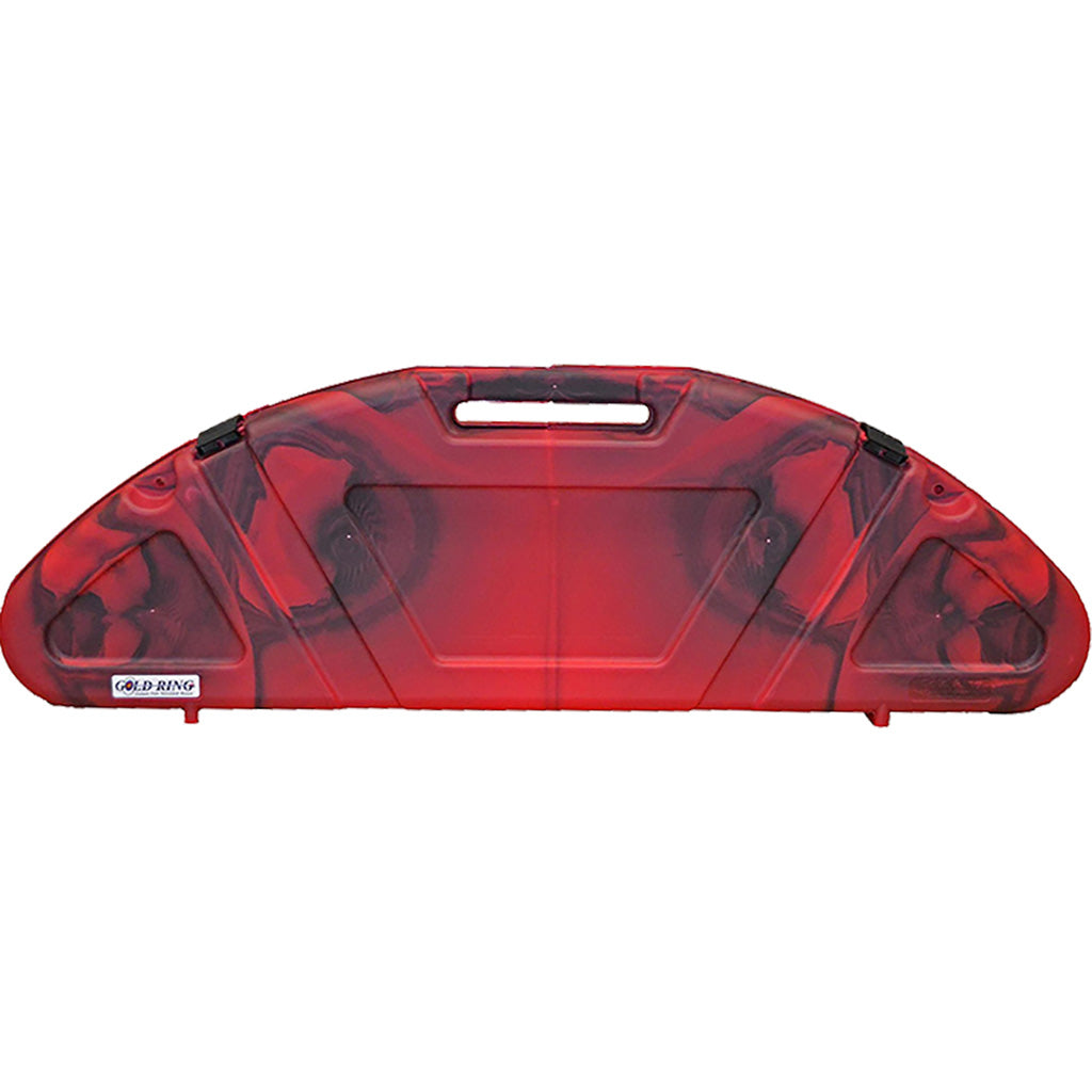 GoldRing Hard Bowcase Red Black Swirl